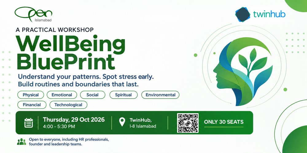 OPEN Islamabad WellBeing Blueprint session